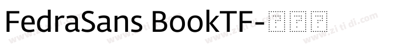 FedraSans BookTF字体转换 FedraSans BookTF字体转换